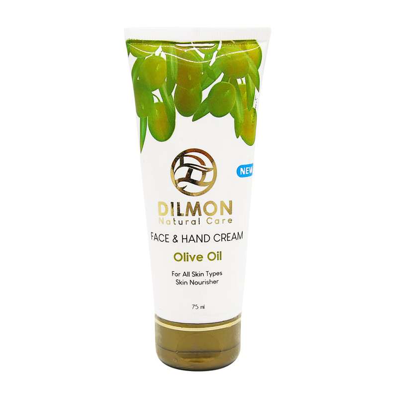 کرم مرطوب کننده دست و صورت دیلمون مدل olive oil حجم 75 میلی لیتر کرم مرطوب کننده دست و صورت دیلمون مدل olive oil حجم 75 میلی لیتر