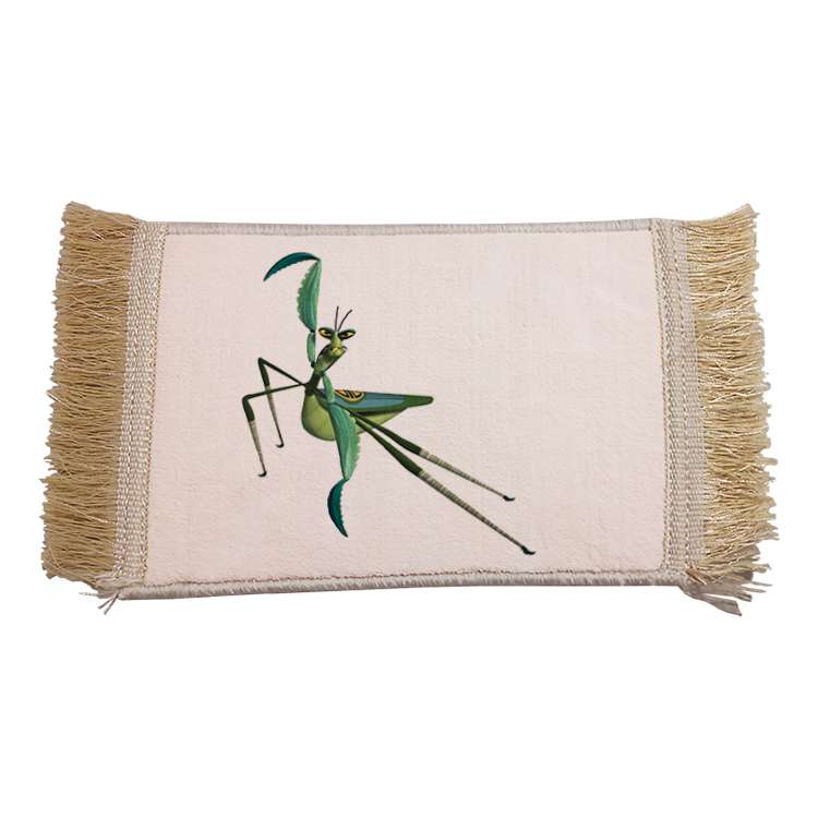 فرش ماشینی دیوارکوب مدل پاندا کونگ فو کار کد 80