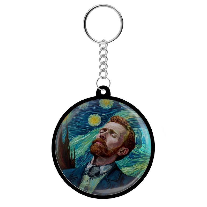 جاکلیدی مدل دوطرفه طرح نقاشی شب پر ستاره از ون گوگ کد s15161