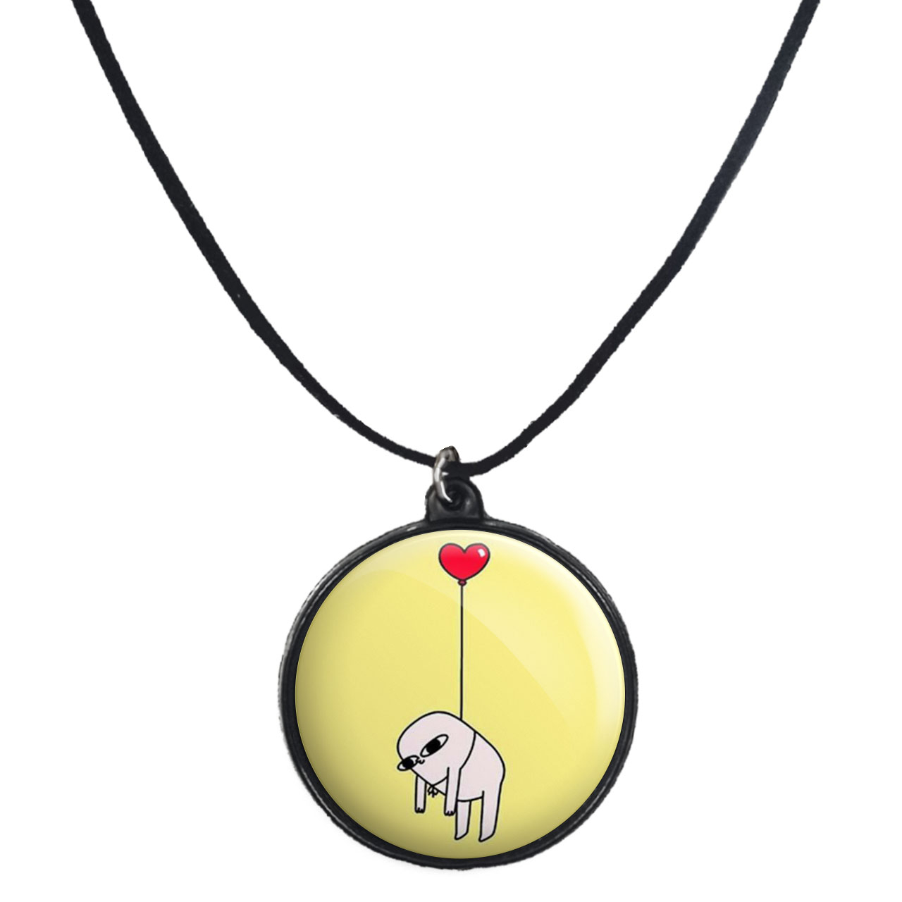 گردنبند پرمانه طرح عاشقانه کد pmb.8132 مدل دو طرفه