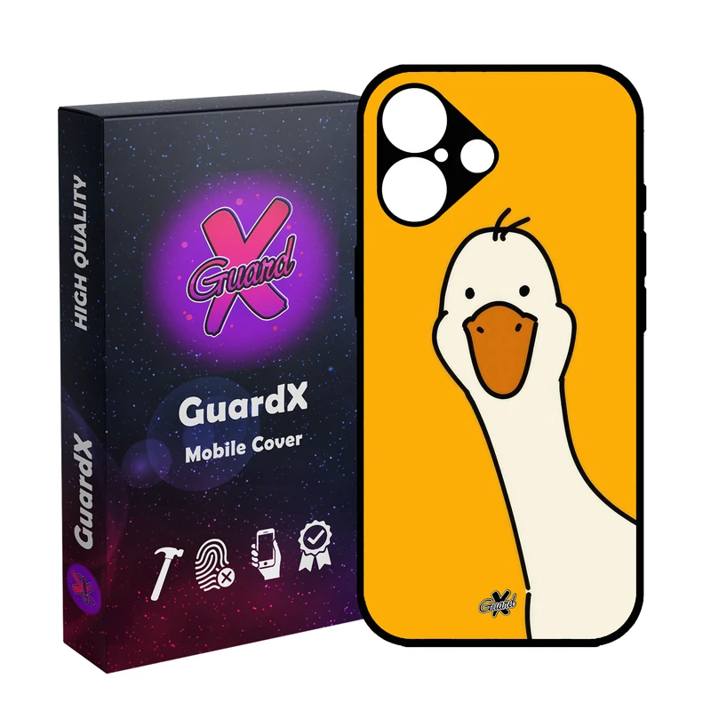 کاور گارد ایکس طرح اردک مدل 10656 مناسب برای گوشی موبایل اپل iPhone 16