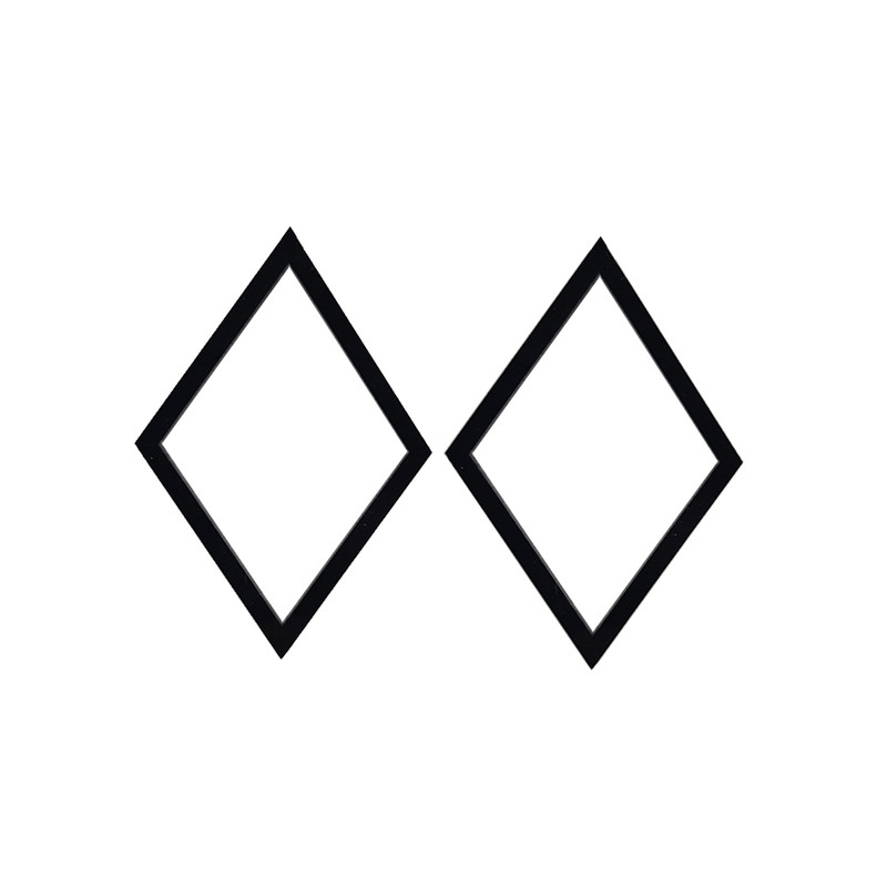 گوشواره دخترانه مدل لوزی گوشواره دخترانه مدل لوزی