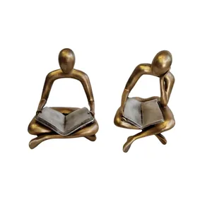 مجسمه کتابخوان  کد 2607 مجموعه دو عددی