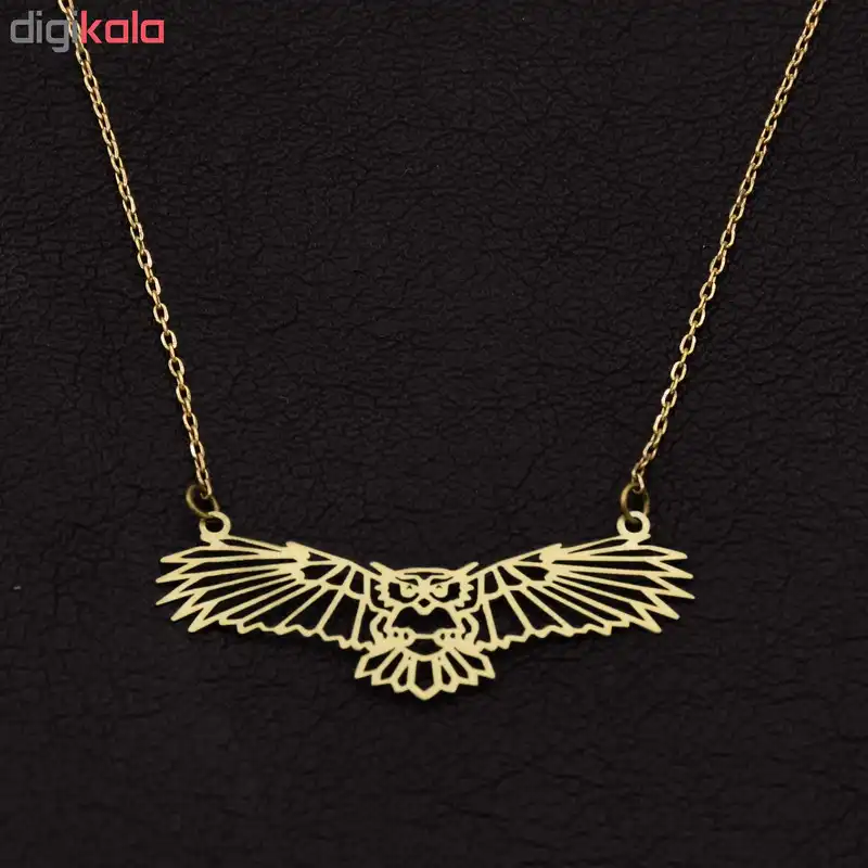 گردنبند طلا 18 عیار زنانه الن نار مدل پرنده ELN6913101