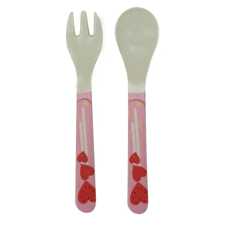 ست قاشق و چنگال کودک مدل Coco کد B201