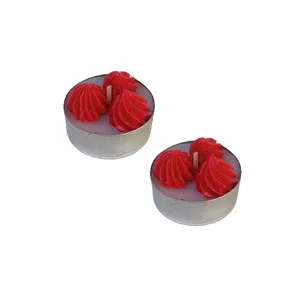 شمع وارمر مدل خامه ای بسته 2 عددی