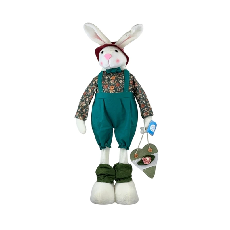عروسک پولیشی مدل خرگوش تلسکوپی ارتفاع ۶۰ سانتی متر