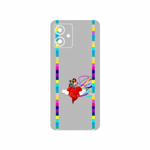 MAHOOT Collage of Heartbreak Cover Sticker for Motorola Moto G14