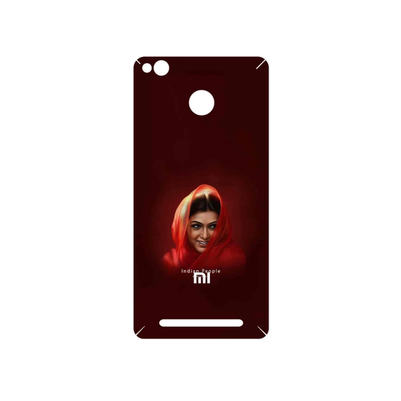 برچسب پوششی ماهوت مدل Portrait of an Indian Woman مناسب برای گوشی موبایل شیائومی Redmi 3 Pro