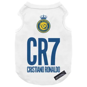 لباس سگ و گربه 27 طرح Al Nasr CR7 کد MH881 سایز L