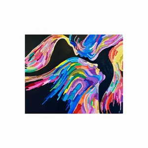 تابلو نقاشی طرح دکوراتیو مدل t9