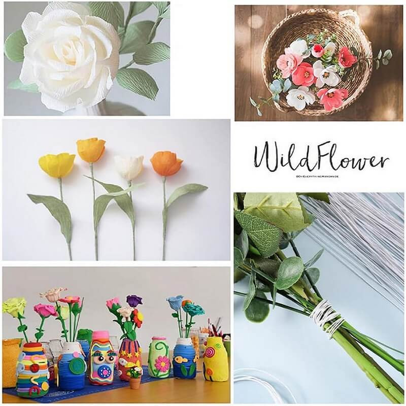 سیم گل سازی مدل  رویال کد 3 مجموعه 30 عددی