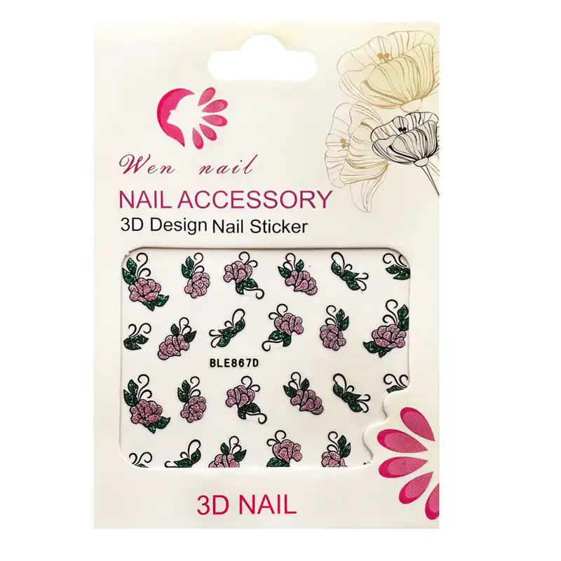 برچسب لنز ناخن مدل BLE-867D