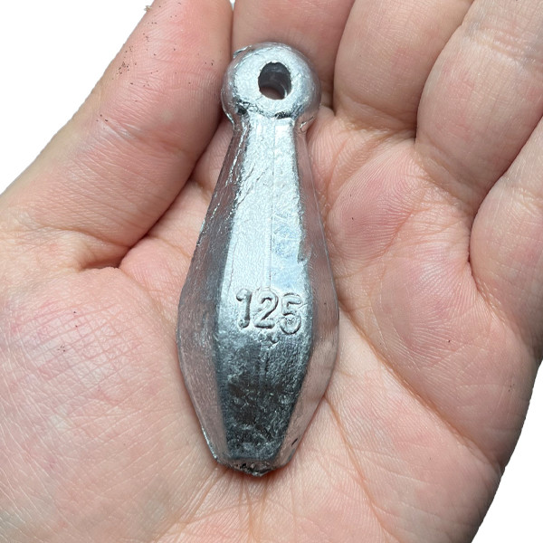 سرب ماهیگیری مدل پرتابی کد 125g بسته 3 عددی