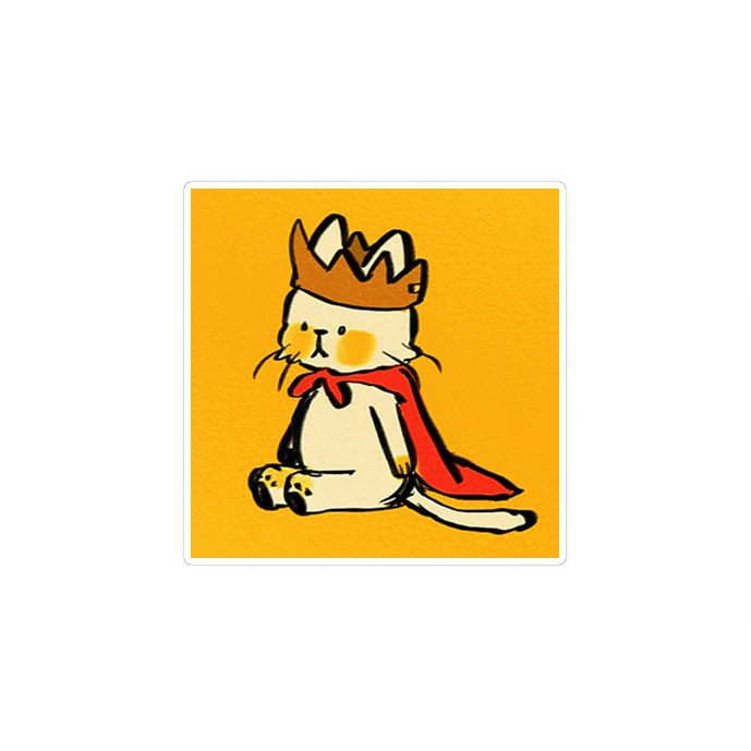 استیکر تزئینی موبایل و تبلت ماسا دیزاین مدل SM0009 CAT