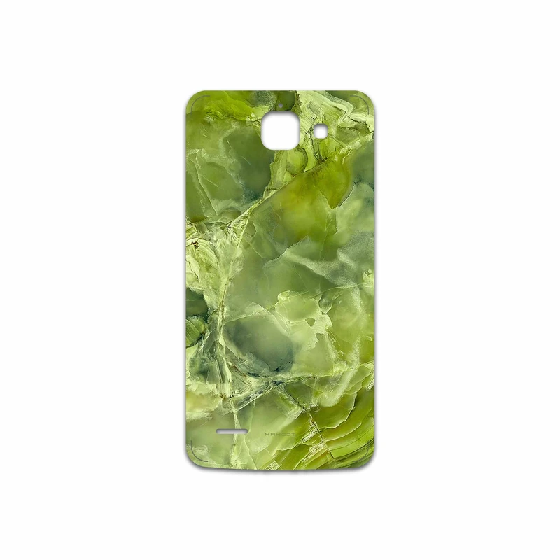 برچسب پوششی ماهوت مدل Green Crystal Marble مناسب برای گوشی موبایل هوآوی Ascend G730