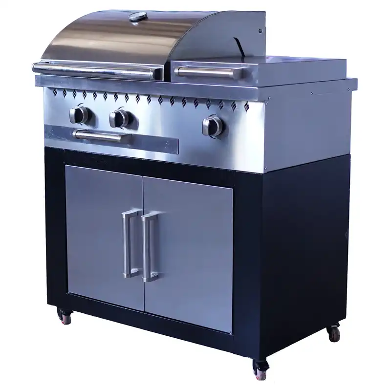 باربیکیو مدل استیل کابین نمااستیل CC133