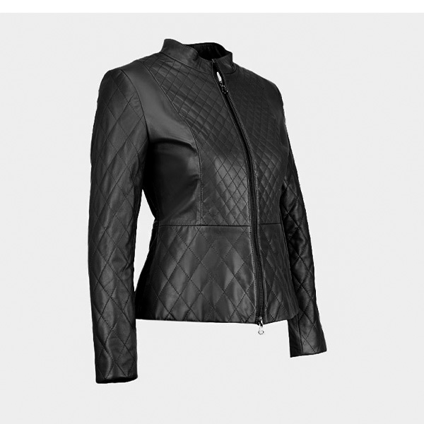 کت چرم زنانه چرم مشهد مدل C0212