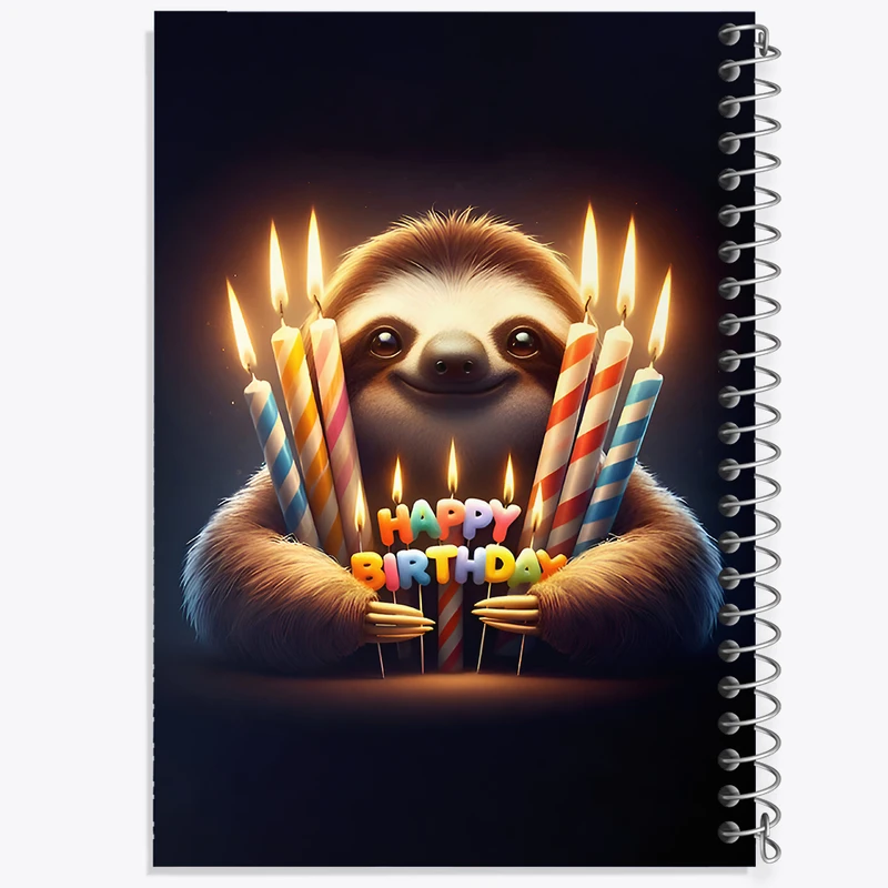 دفتر لیست خرید 50 برگ خندالو طرح تولدت مبارک کد F6541