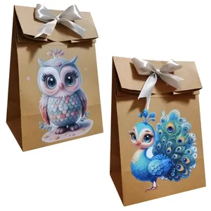 پاکت هدیه مدل تولد و کادو کودکانه مجموعه 2 عددی