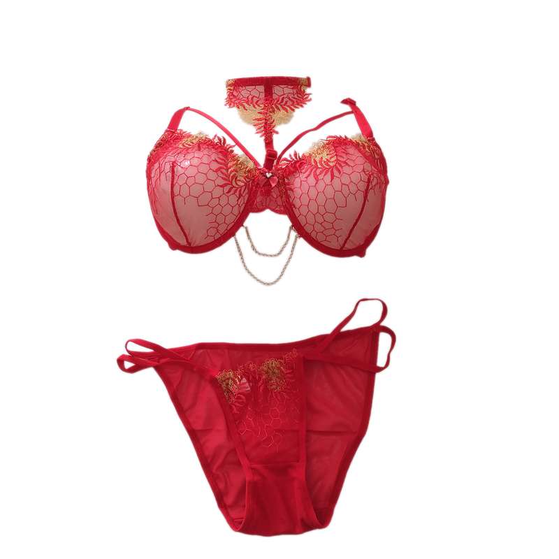 ست شورت و سوتین زنانه مدل s541184 فنردار فانتزی