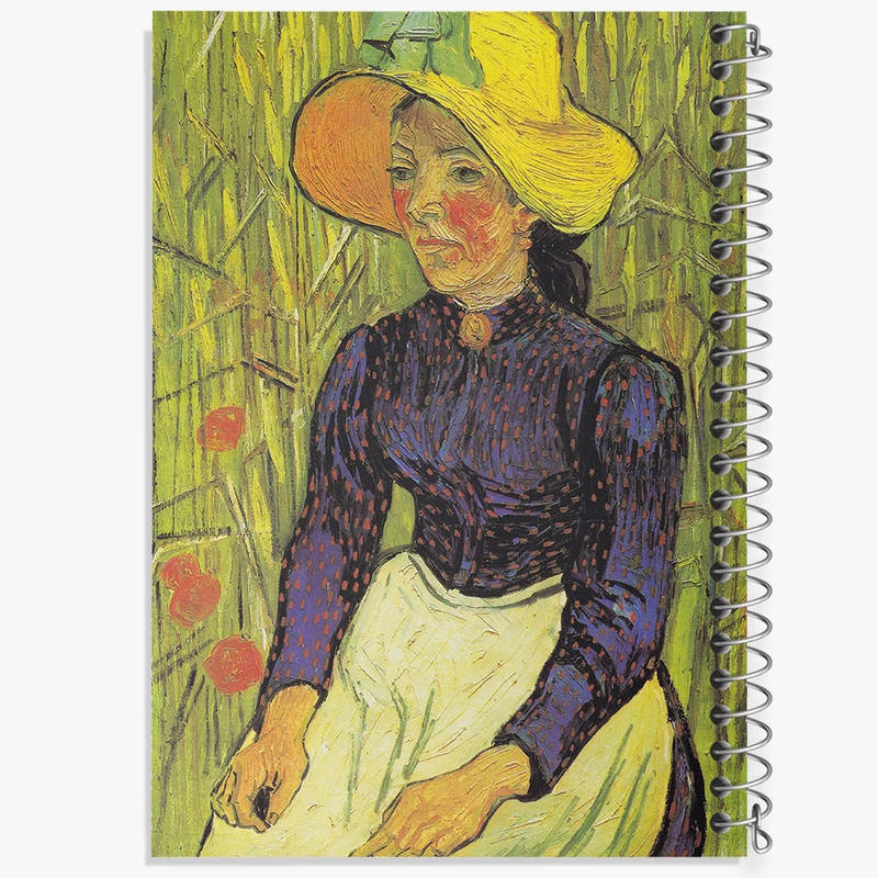 دفتر نقاشی 50 برگ خندالو طرح ونسان ونگوگ (Van Gogh) کد 36814