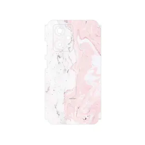 MAHOOT Blanco_Pink_Marble Cover Sticker for Xiaomi Redmi Note 12 Pro Plus