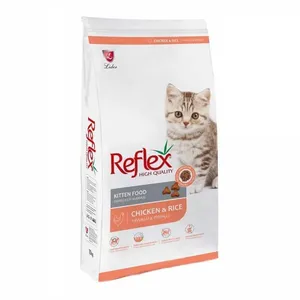 غذای خشک بچه گربه رفلکس مدل kitten وزن 500 گرم