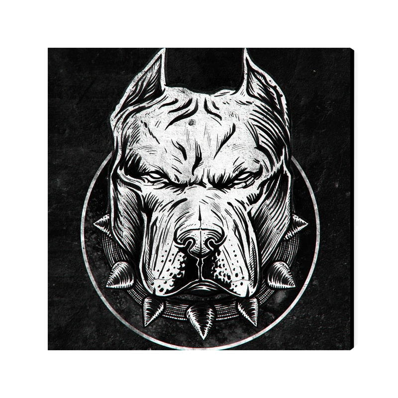 تابلو شاسی عرش مدل فانتزی سگ کد As2292