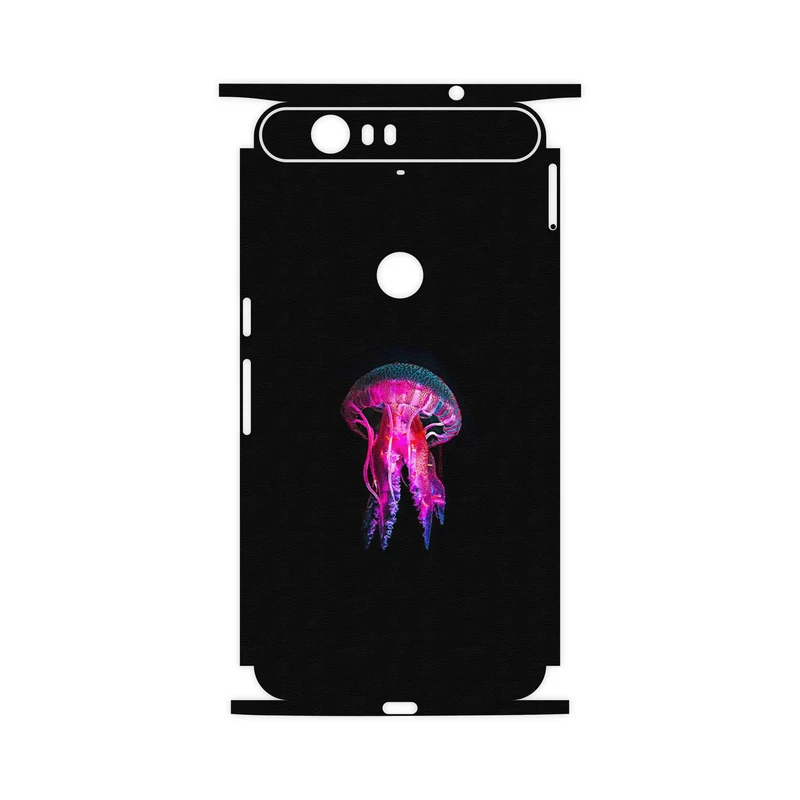 برچسب پوششی ماهوت مدل jellyfish-FullSkin مناسب برای گوشی موبایل گوگل Nexus 6P