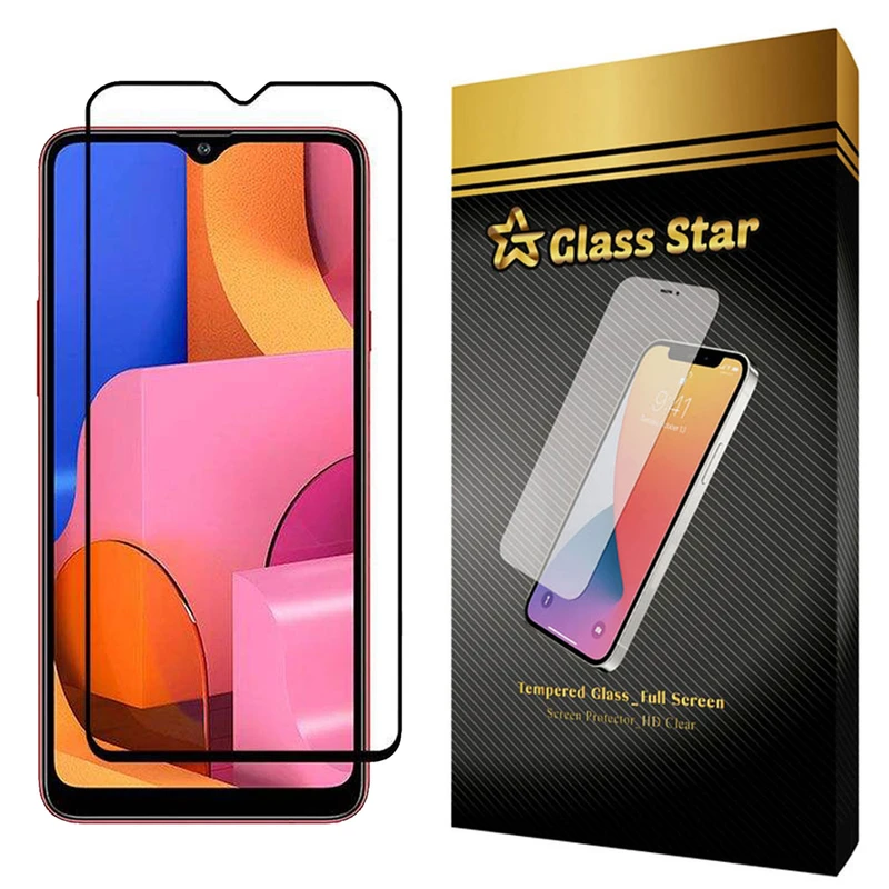  محافظ صفحه نمایش گلس استار مدل FGX مناسب برای گوشی موبایل سامسونگ Galaxy A20s