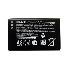 باتری گوشی مدل BL-L5K ظرفیت 1000 میلی آمپر ساعت مناسب برای گوشی موبایل نوکیا 105