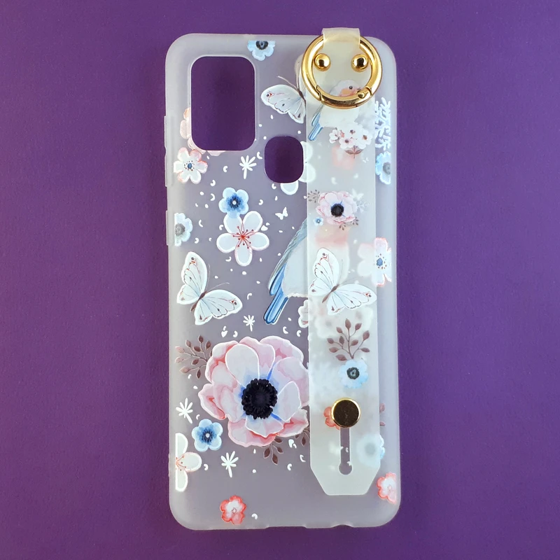 کاور طرح گل کد 03 مناسب برای گوشی موبایل سامسونگ Galaxy A21S