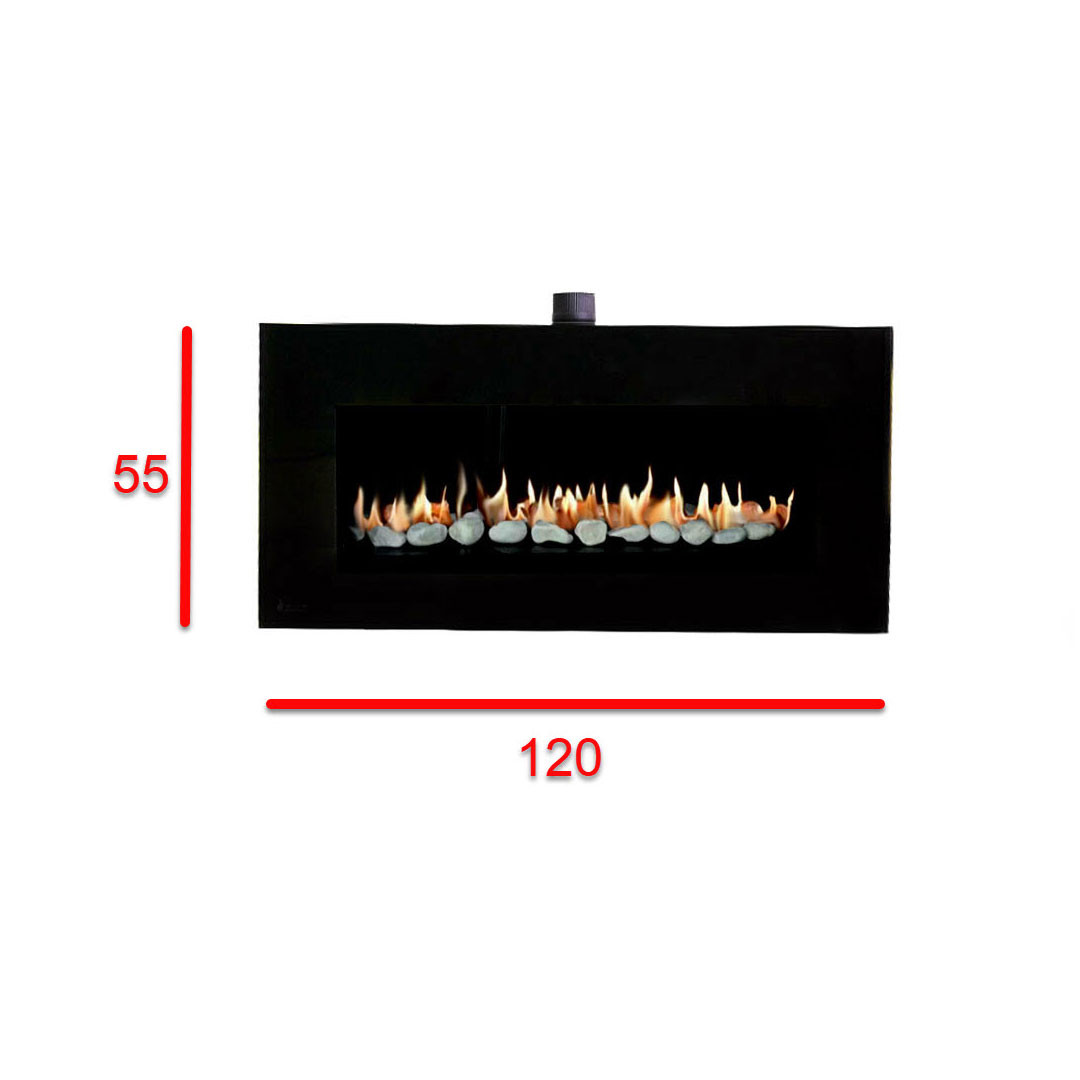 شومینه گازی شومینه بیستون مدل GF120.S