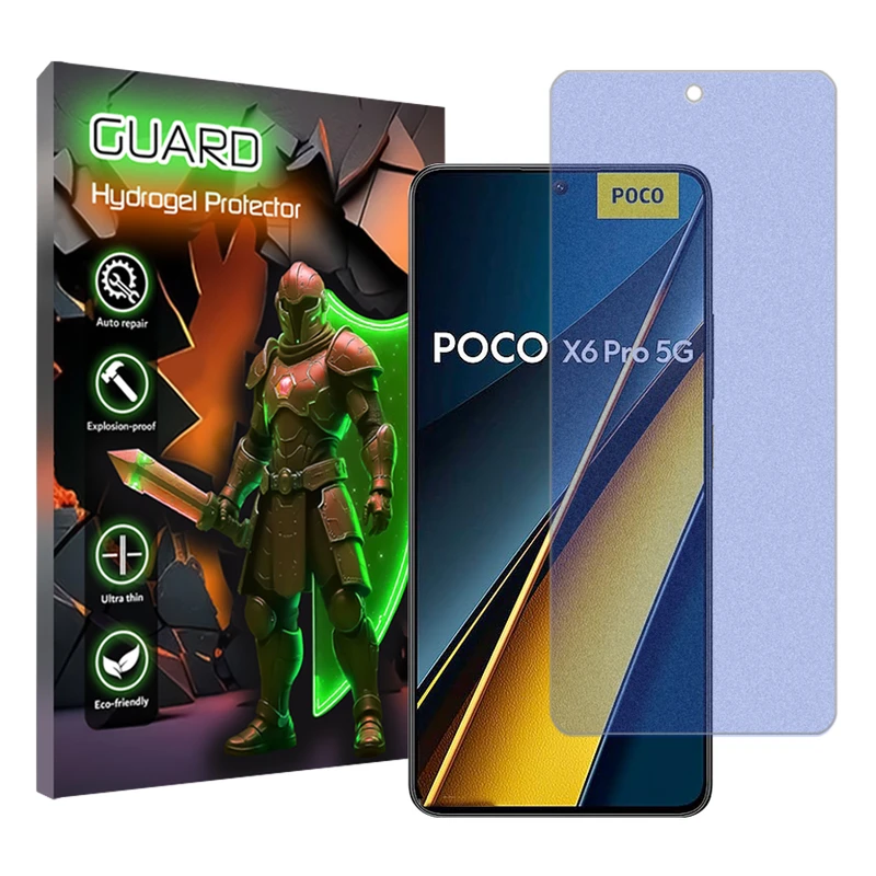 محافظ صفحه نمایش مات آنتی بلو گارد مدل Tough مناسب برای گوشی موبایل شیائومی Poco X6 Pro