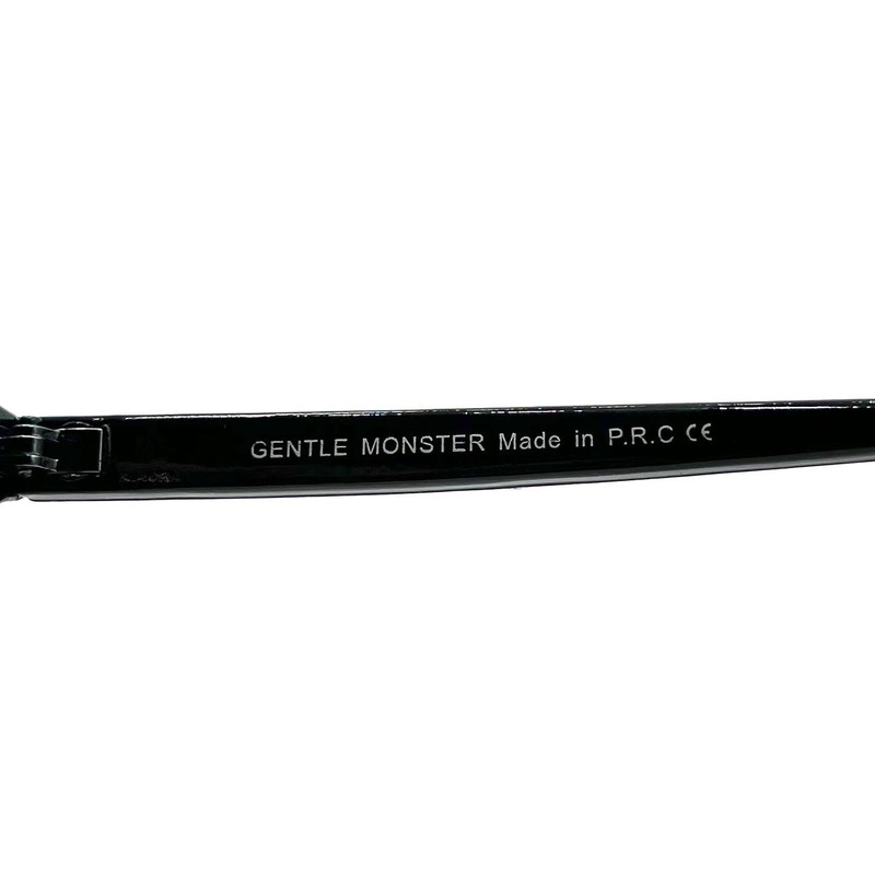 عینک آفتابی مدل گرد دسته کائوچو کد GNTL-PRC BLK