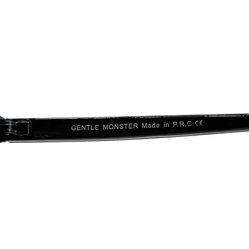 عینک آفتابی مدل گرد دسته کائوچو کد GNTL-PRC BLK