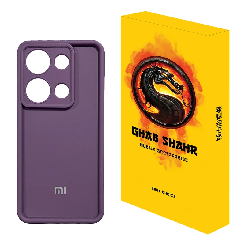 کاور قاب شهر مدل SOLIDCOLOR مناسب برای گوشی موبایل شیائومی Redmi Note 13 Pro 4G