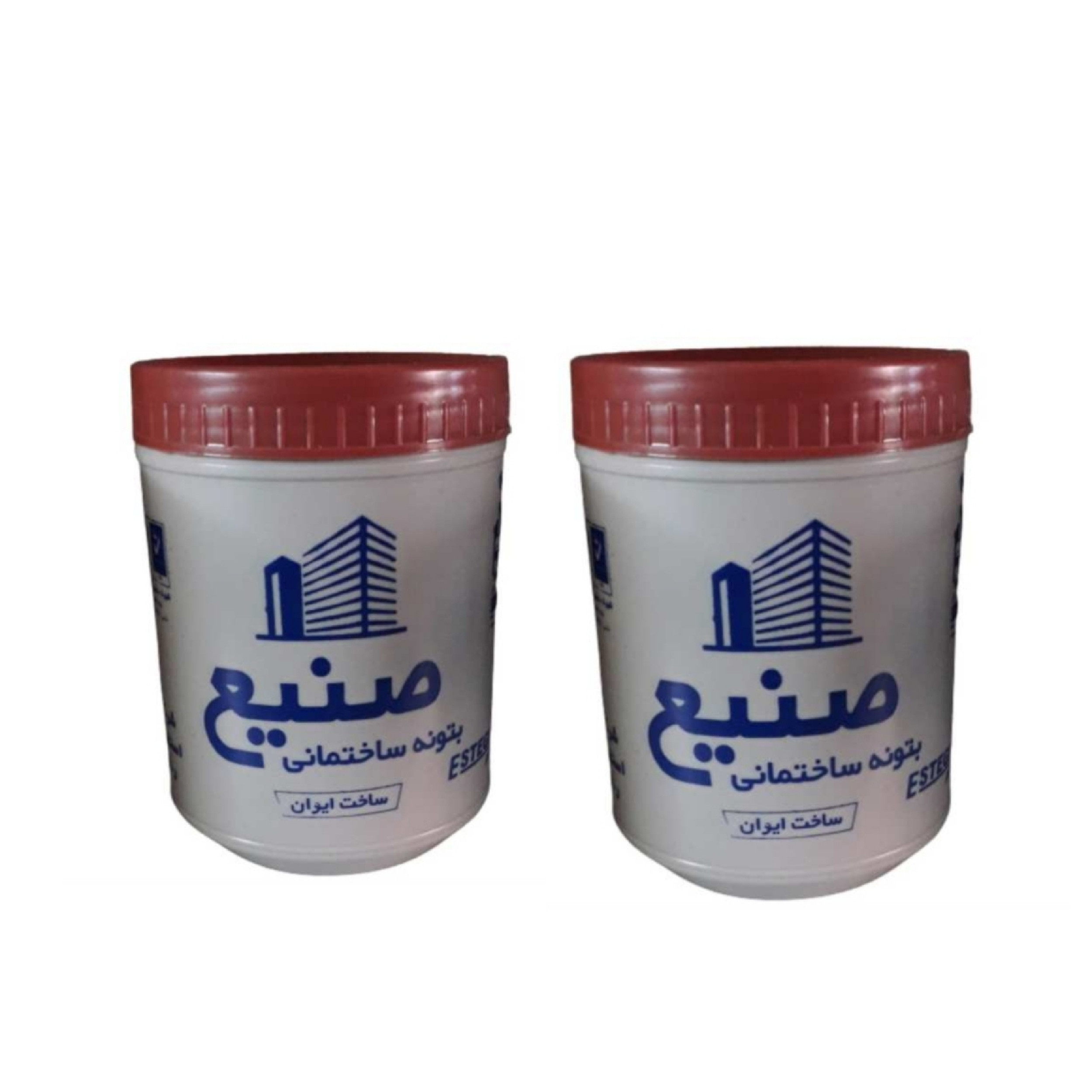 بتونه ساختمانی صنیع کد 12 حجم 1000 میلی لیتر بسته 2 عددی