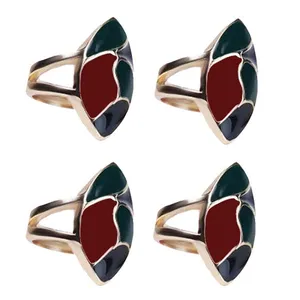 انگشتر زنانه کد 1502 مجموعه 4 عددی