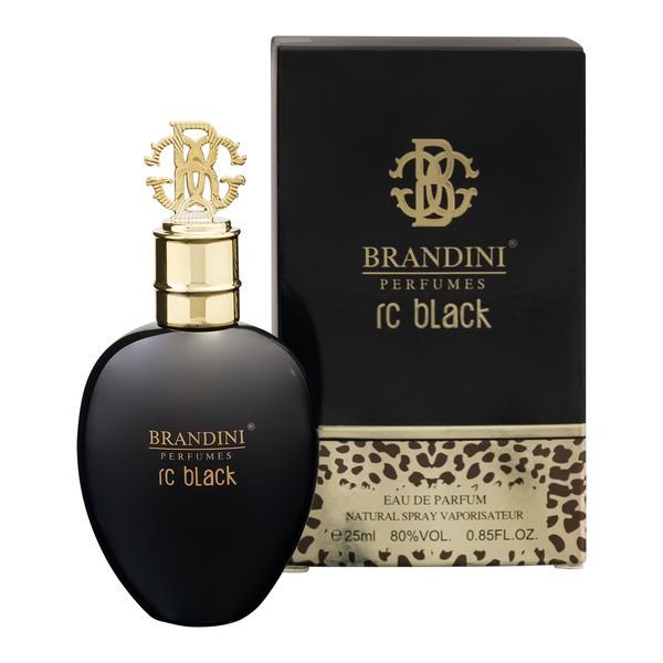عطر جیبی زنانه برندینی مدل RC Black حجم 25 میلی لیتر عطر جیبی زنانه برندینی مدل RC Black حجم 25 میلی لیتر