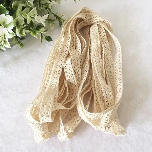 نوار یراق مدل کتان کد 543 طول 7.5 متر