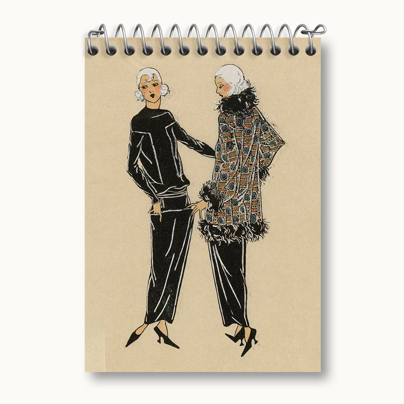 دفتر یادداشت 50 برگ خندالو طرح فیگور دخترانه کد N2478