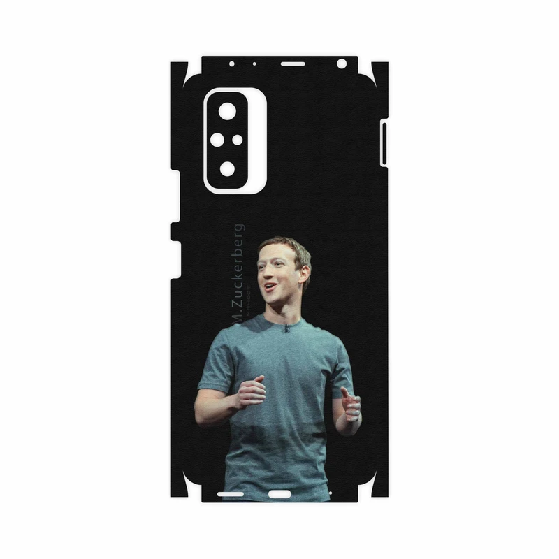 برچسب پوششی ماهوت مدل Mark-Zuckerberg-FullSkin مناسب برای گوشی موبایل شیائومی Redmi Note 10 Pro Max