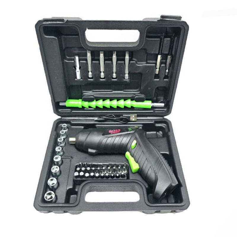 پیچ گوشتی شارژی 100 وات باس مدل BS1231H031 مجموعه 49 عددی