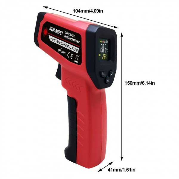 دماسنج لیزری مدل DT8550