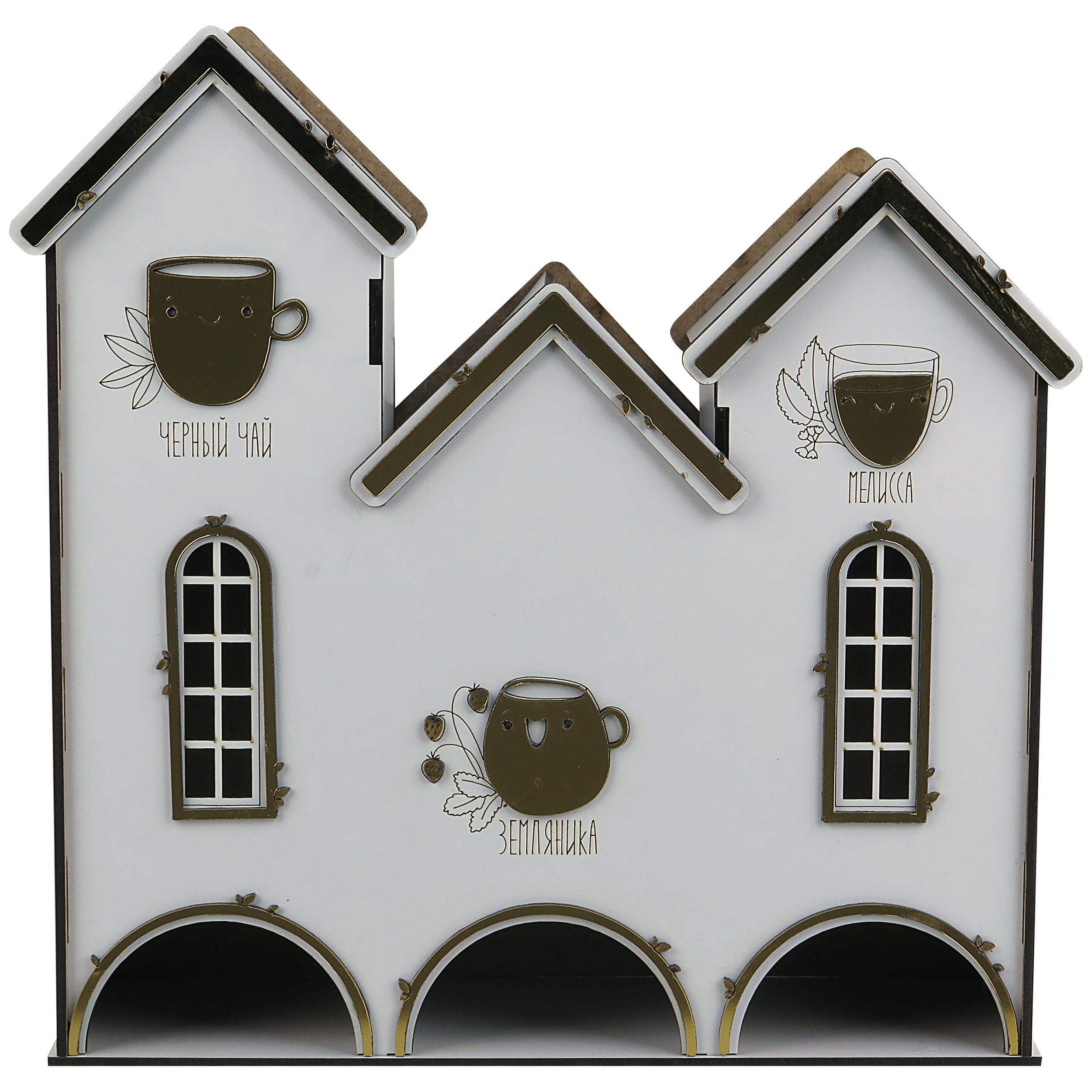  جعبه چای کیسه ای طرح خانه مدل ST3