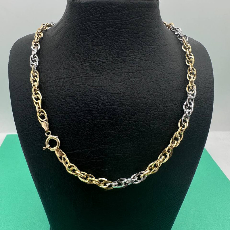 زنجیر طلا 18 عیار زنانه مدل سه پی یو کد 1001 زنجیر طلا 18 عیار زنانه مدل سه پی یو کد 1001