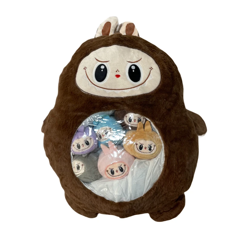 عروسک پولیشی مدل لبوبو بچه دار کد ۰۰۱ ارتفاع ۶۰ سانتی متر