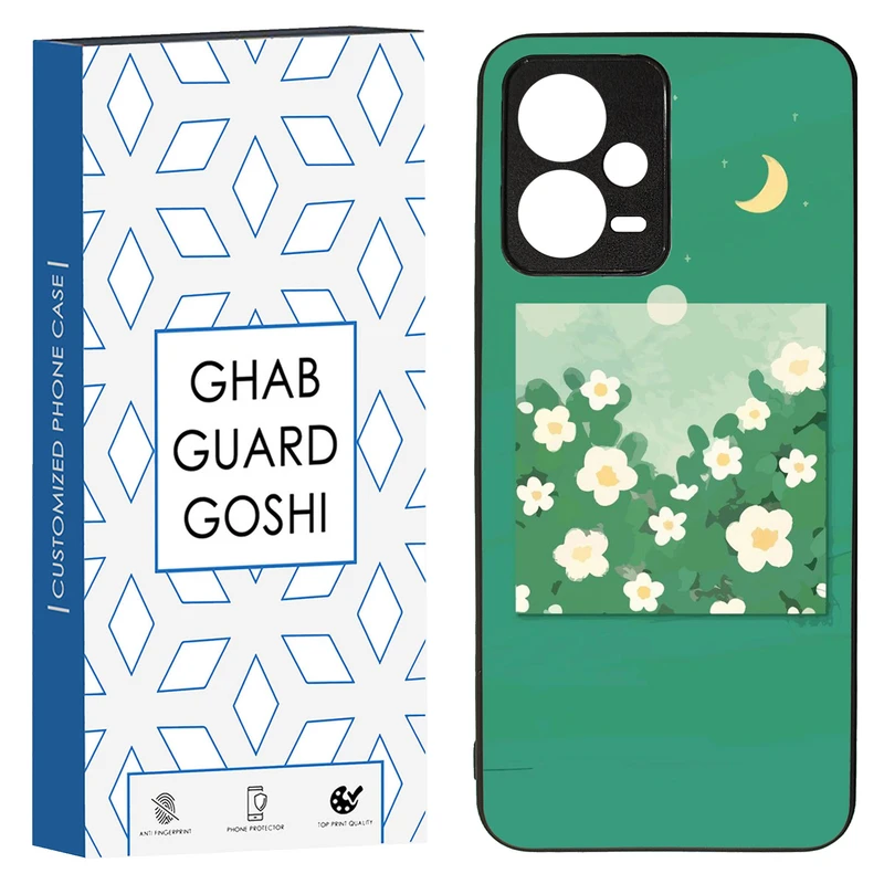کاور قاب گارد گوشی طرح گل کد TPU-028 مناسب برای گوشی موبایل شیائومی Redmi Note 12 5G / Poco X5 5G
